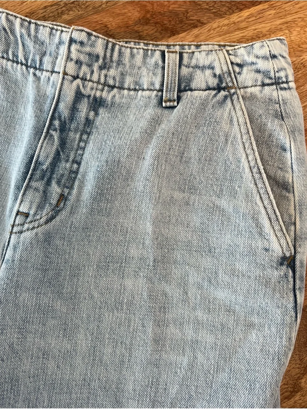 J.Crew Point Sur Puddle Jeans High Rise Wide Leg Size 28 - Picture 5 of 15